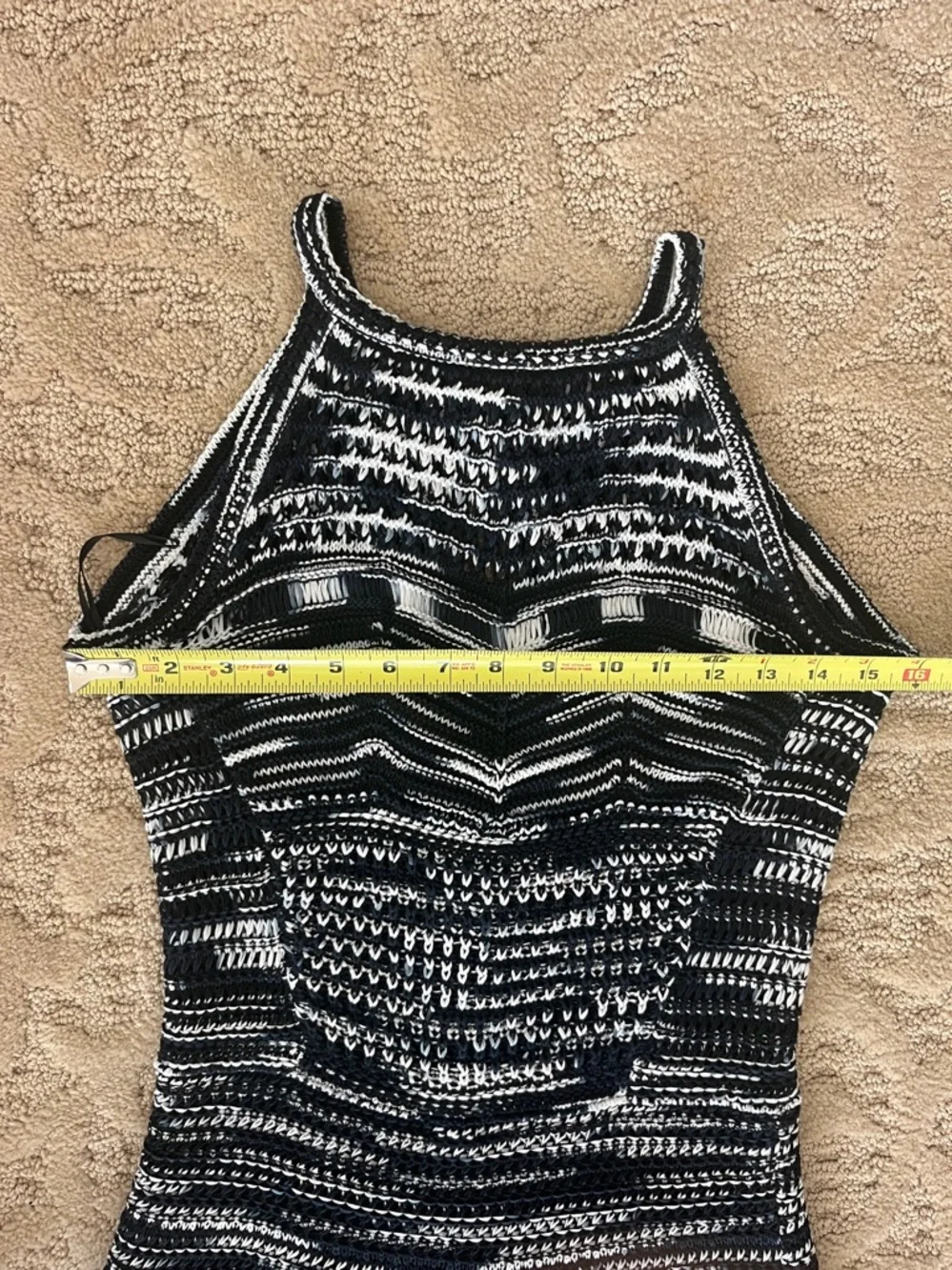 M Missoni Black & White Knit Dress and cardigan set Size IT 42 US 6 - Picture 7 of 15